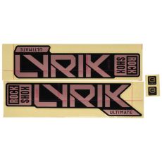Lyrik Ultimate Decal Kit